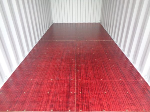 20ft high cube shipping container Grey 7015 Floor