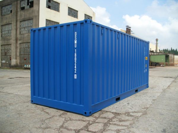 20'OS in RAL5010 Container