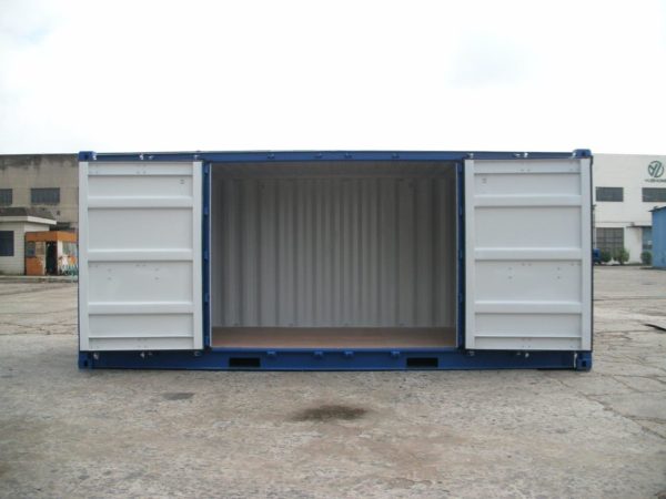 20'OS in RAL5010 Container
