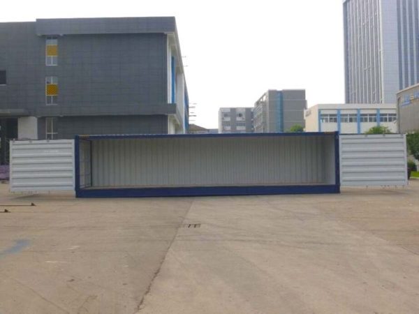 40ft High Cube Open Side Shipping Container Doors Open