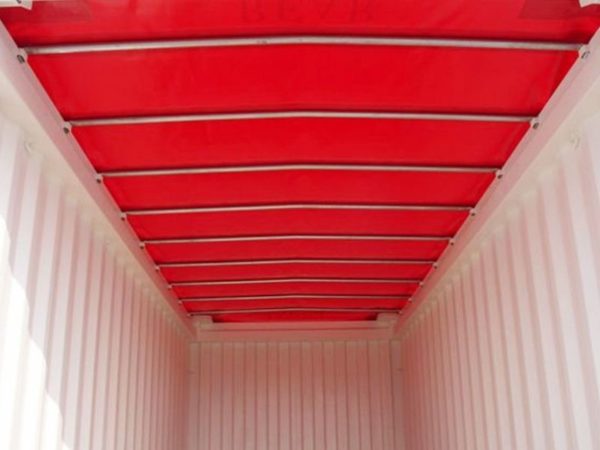 20ft open top shipping container inside roof