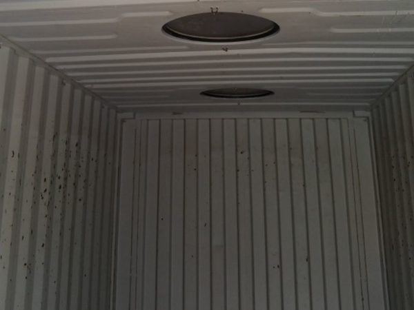 20ft Bulk Shipping Container Interior