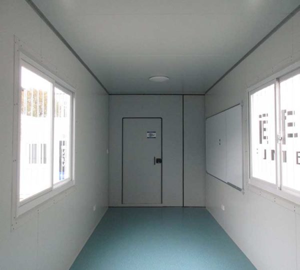 40ft high cube office container interior