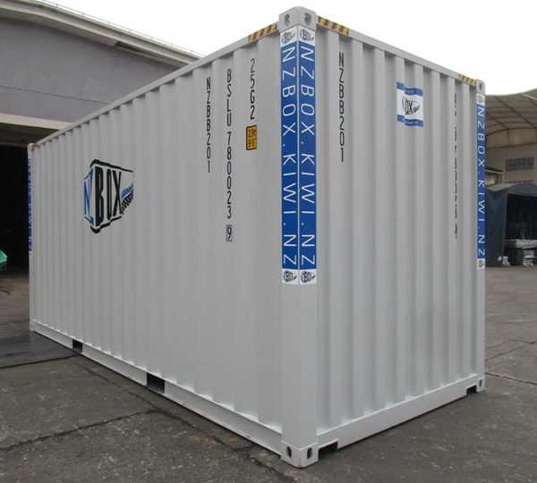 20ft high cube office container side and back