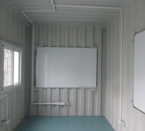 20ft high cube office container interior