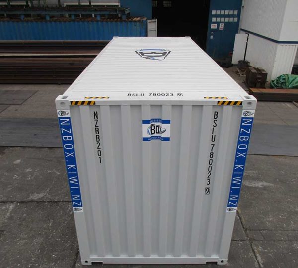 20ft high cube office container aerial