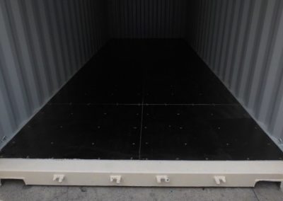 20ft shipping container Beige 1015 -Floor