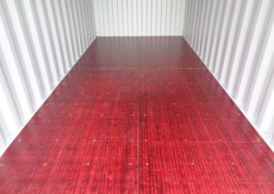 20ft high cube shipping container Grey 7015 Floor