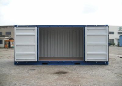 20'OS in RAL5010 Container