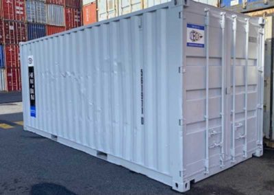 20FT A-Grade Grey Doors Side Container