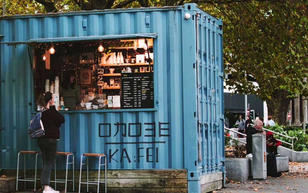 Shipping Container Cafe